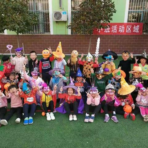 伟才幼儿园中一班万圣节狂欢🎃