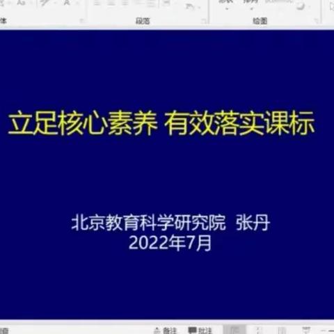 《立足核心素养，有效落实课标》学习汇报——嵩阳小学教研组