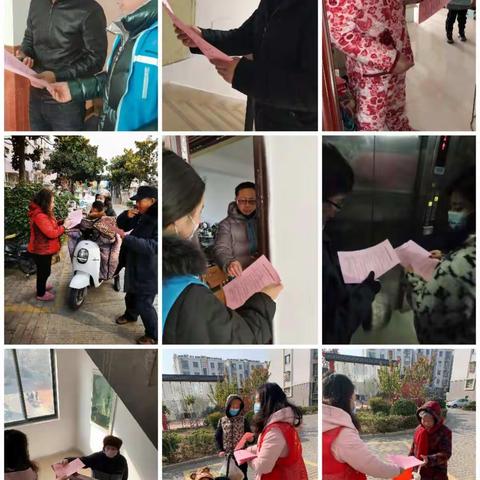 幸福街道城东社区12月6日工作动态