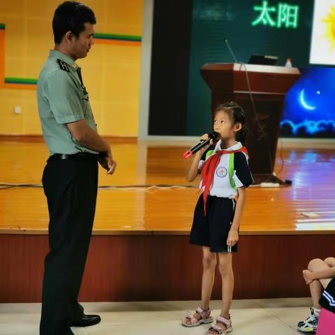 风雨中挺立，军训中成长 ——海口市第二十五小学三年级