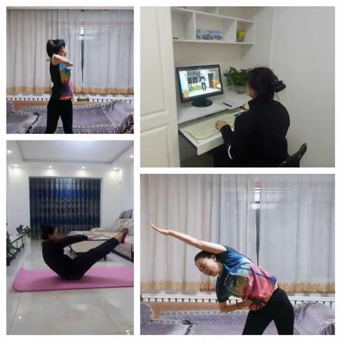 战“疫”有我——五常中小学体育教师在行动