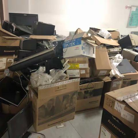 大家齐动手、旧貌换新颜——信息科深入推进5+1S工作