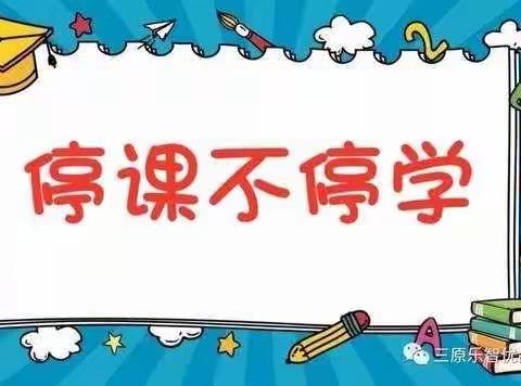 【临沂红旗小学二年级十七班杨蕙宁】  停课不停学，学习永不止步