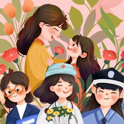 春暖花开季 • 最美女神节一一炮台幼儿园三八妇女节主题活动