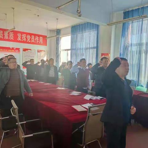 青山举杯贺百年，不忘初心诚育人——记孙集二中党支部主题党日活动