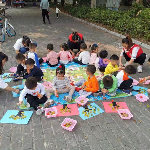 探秘树叶，感受秋天——新南幼儿园小B班“无边际教育”实践活动