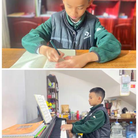 袁诗博二年级2022年11月学习生活成长记录📝