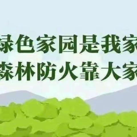 “森林防火，有你有我”兴城镇白塔寺学区森林防火主题活动