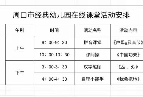 “云相约 爱相伴”一一周口市经典幼儿园趣味活动