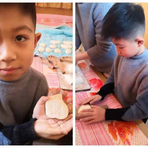 崂山区晓望小学三（1）中队苗涵硕的寒假生活