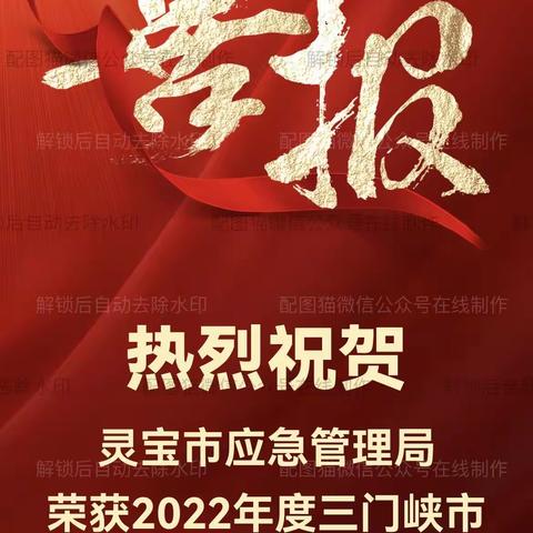 灵宝市应急管理局荣获“三门峡市2022年度优秀志愿服务组织”称号