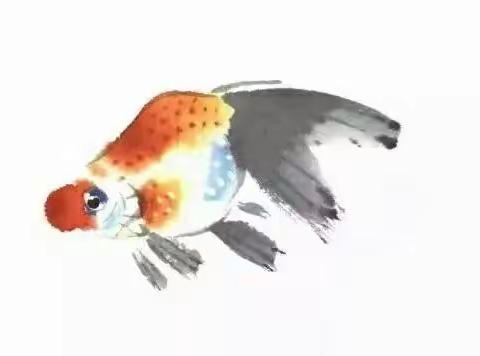 三种金魚的写意画法