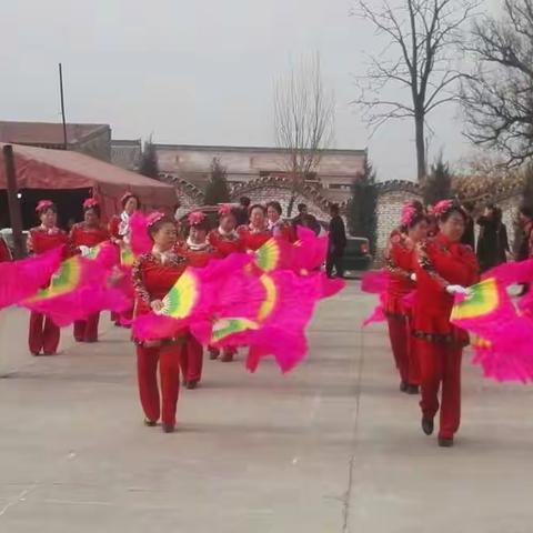 2019年山阴县古城镇二月二,三八妇女节群众文艺活动