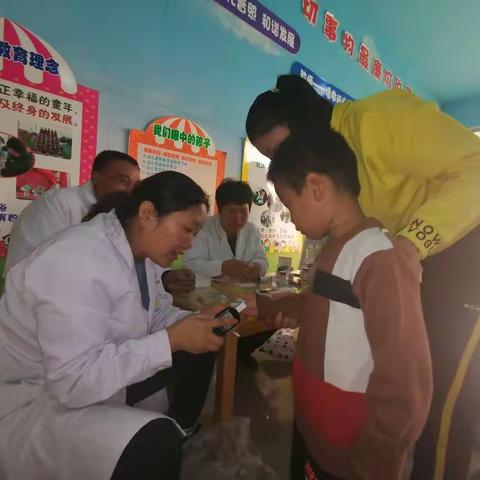 富官庄镇中心幼儿园组织幼儿体检活动