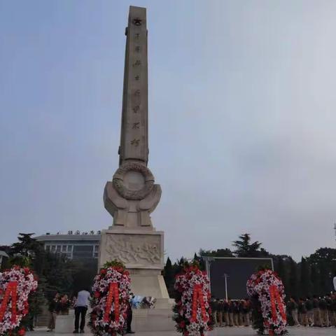 回首峥嵘岁月  致敬人民英雄                      ——兰阳街道第一小学公祭日活动纪实