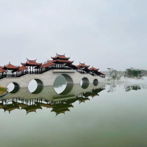 醉美漳州西湖生态园与西院湖