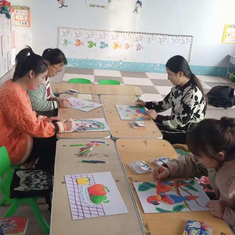 绘画展风采，巧手绘童心。