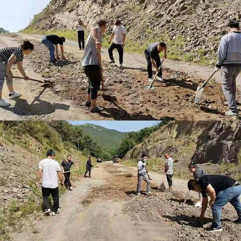 补修道路除隐患 为民服务解难题 ——萨马街鄂温克民族乡护林村开展我为群众办实事活动