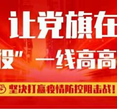 不忘初心、牢记使命――疫情阻击战中汪家共产党员的风采（四）