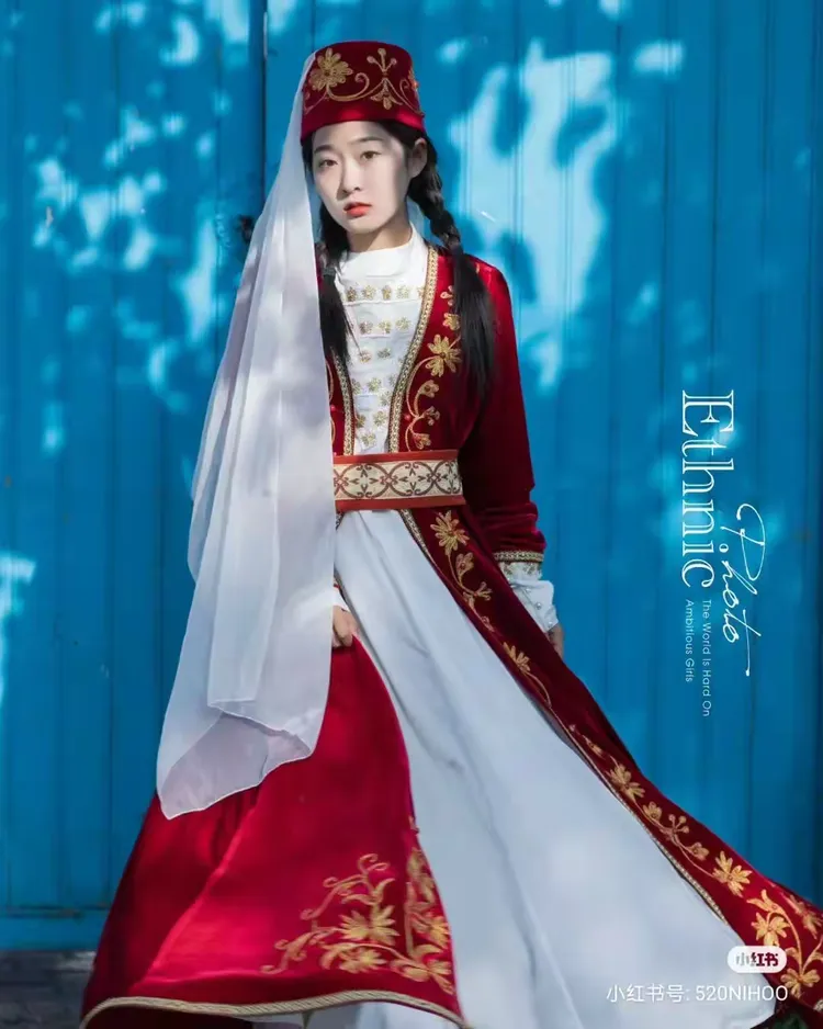 塔塔尔族服饰欣赏