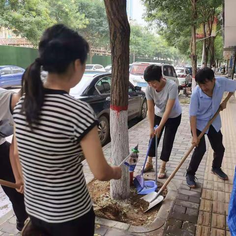 巩固提升省级文明县城 三原县委编办在行动