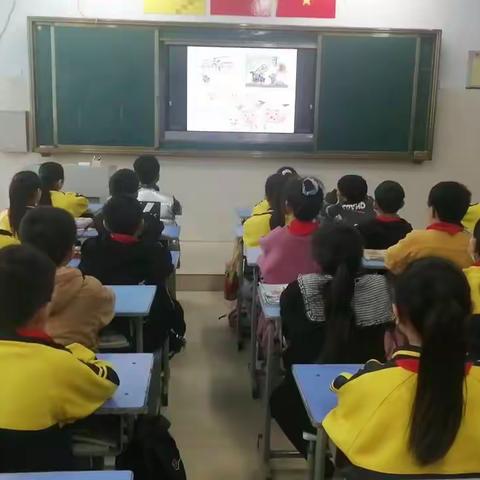 红旗小学西校5.1中队开展交通安全教育活动