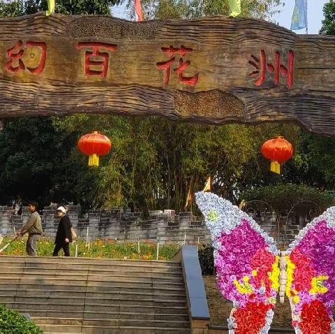 月亮湾幼儿园东莞“梦幻百花洲”亲子一日游