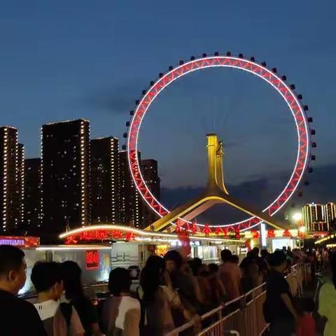 天津.夜游海河2019.6.8