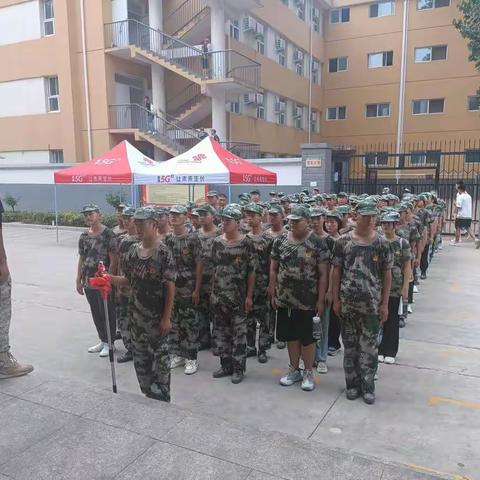 快乐的军训时光