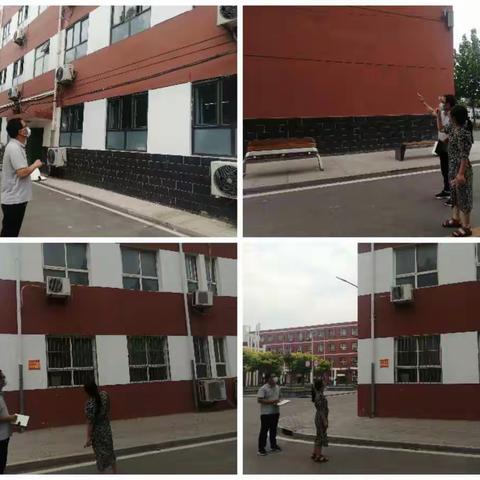 【肥乡区第二督学责任区】常耳寨中学对学校安全隐患进行专项督导