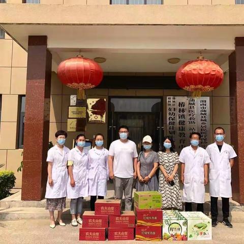 【椿林镇卫生院】炎炎夏日送清凉 丝丝凉意暖人心