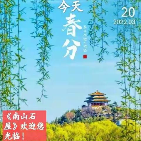 我的《南山石屋》～春天的花木石