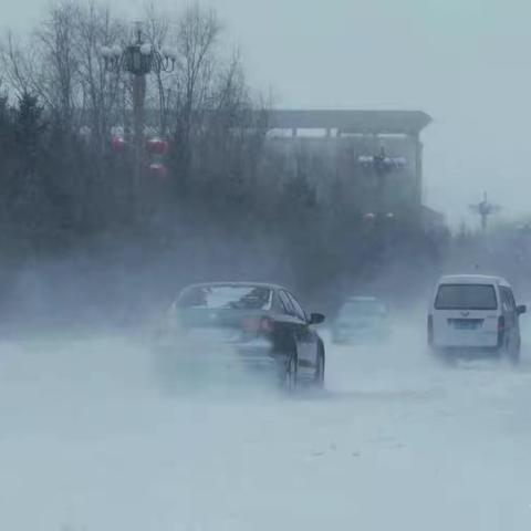 高二二班：社区清雪，锻炼自我