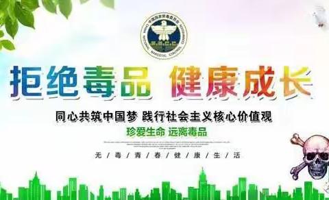 吸毒品  危害大  请远离                ——文昌市树芳小学禁毒主题教育系列活动