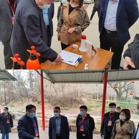 区人大常委会第四视察小组深入乔李镇对疫情防控工作进行视察指导