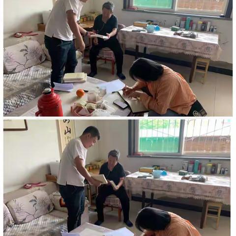 【我为群众办实事】尧苑社区党支部为辖区行动不便的老党员送学上门