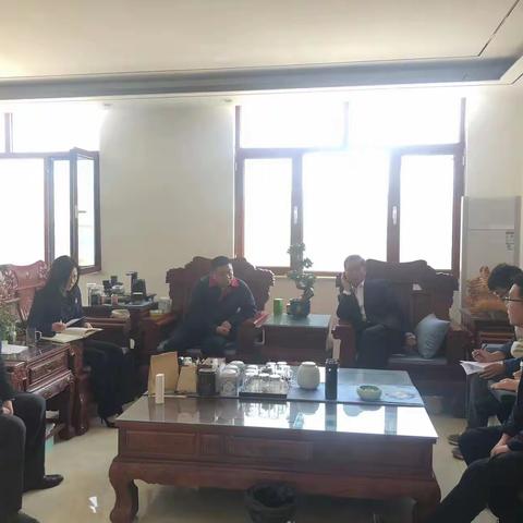 区贸促会到南部新城开展外贸企业调研活动
