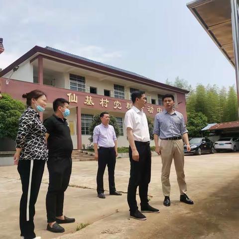 区委常委、组织部部长李星华深入珀玕乡仙基村调研