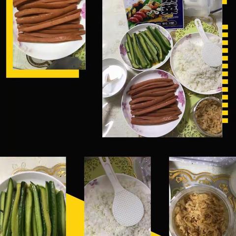 四（3）班陈家玲美味“素司”制作