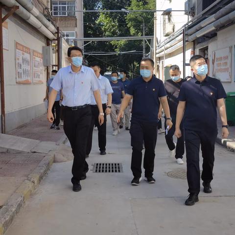 人民路街道组织开展第二季度逐社区（村）观摩暨“五星”支部创建工作大比武