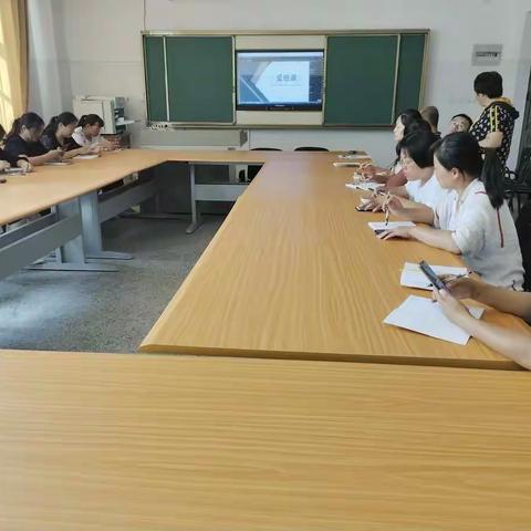 冠县万善乡冉子小学班主任培训会