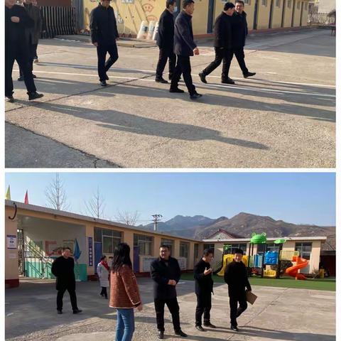 教育局领导莅临汉儿庄镇视察指导开学工作