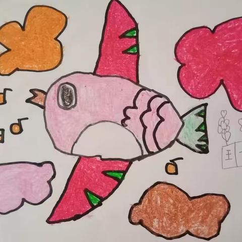 【张庄幼儿园】周六美术小画展