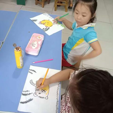 周六美术小画展