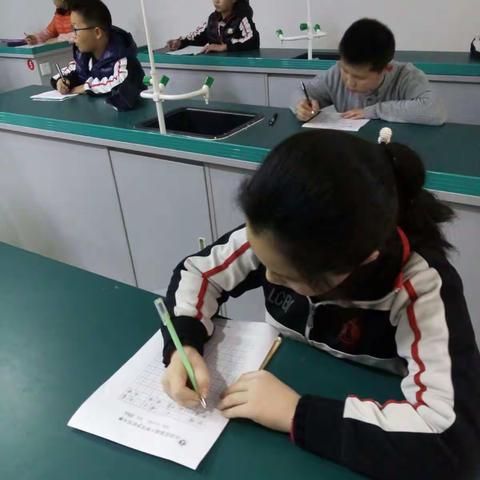 丛台区连城小学汉字听写大赛