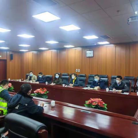 槐荫财税联动走访山东国际会展中心方舱隔离点项目