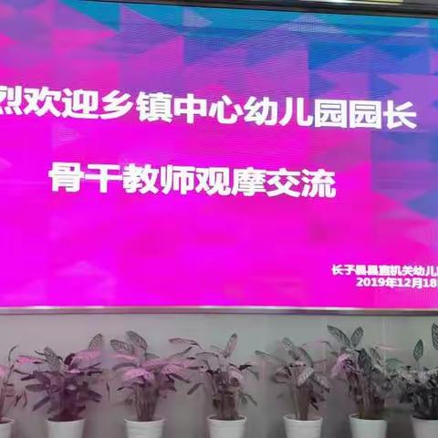 机关幼儿园一日跟岗学习交流活动