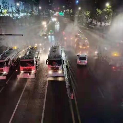 筑牢疫情“环卫防线”，管城区城管局进一步加大防疫消杀力度