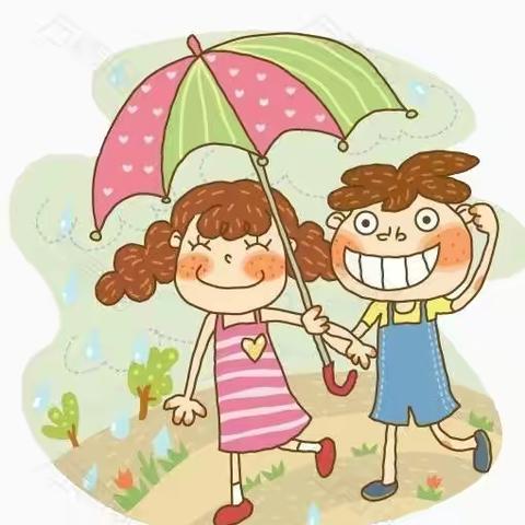 中三班十月份主题活动—《伞花朵朵开》