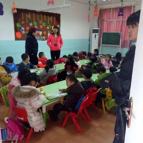 草堂镇梦开始幼儿园迎接责任督学检查